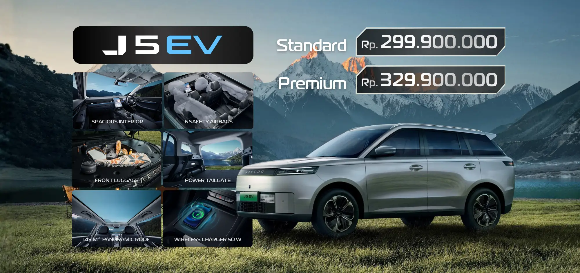 JAECOO J5 EV Premium Bali: Harga, Spesifikasi, & Tempat Test Drive Terbaik